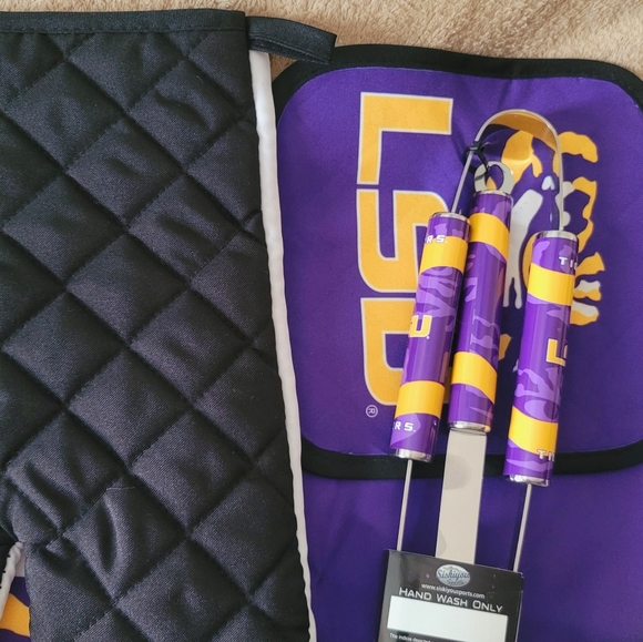LSU Tigers 6-piece NWT barbecue set from WinCraft - Picture 8 of 11